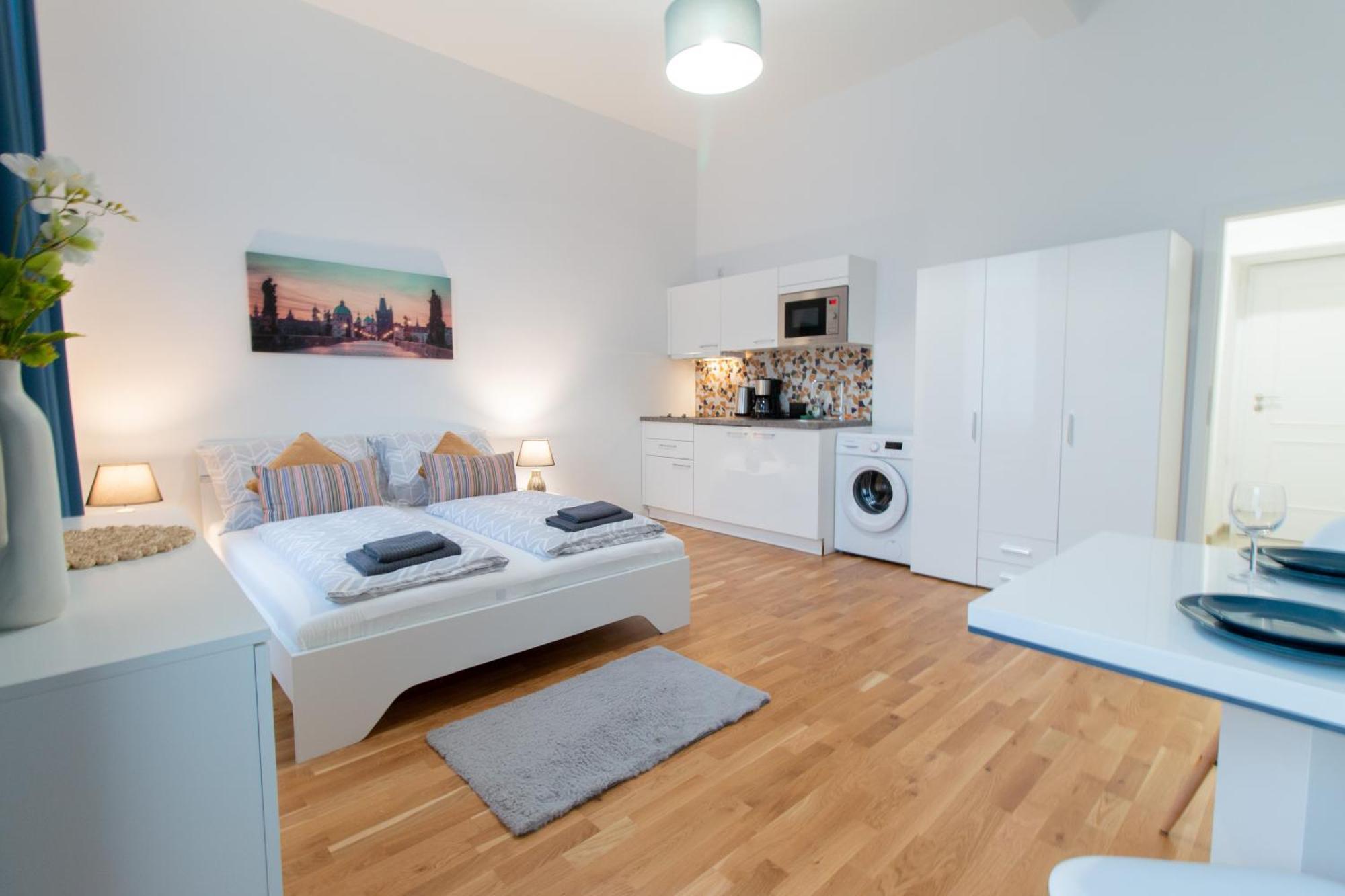 פראג Washingtonova Cr Apartments מראה חיצוני תמונה