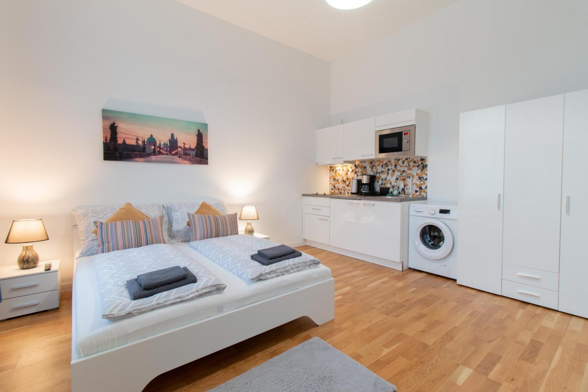 פראג Washingtonova Cr Apartments מראה חיצוני תמונה